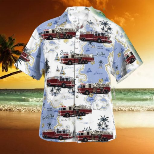 East Syracuse Fire Department East Syracuse New York Hawaiian Shirt