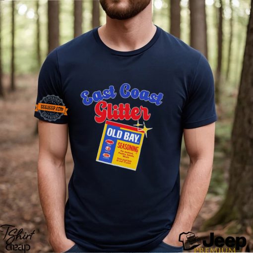 East coast glitter old bay seasoning shirt