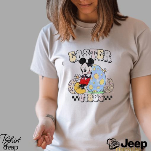 Easter Vibes Magical Castle Mickey Shirt