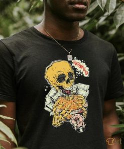 Eat The Rich Skull T Shirt