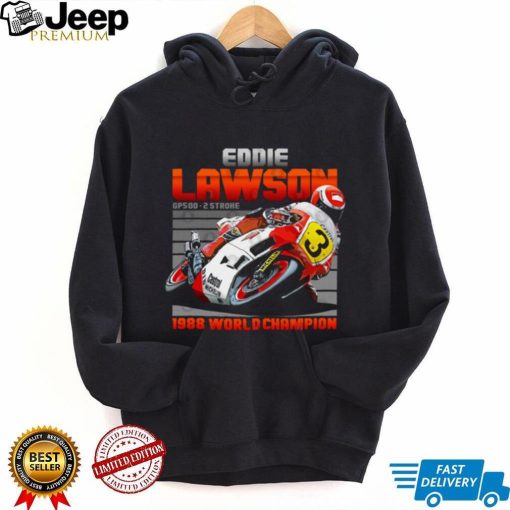 Eddie Lawson 1988 500cc Legend Retro T Shirt