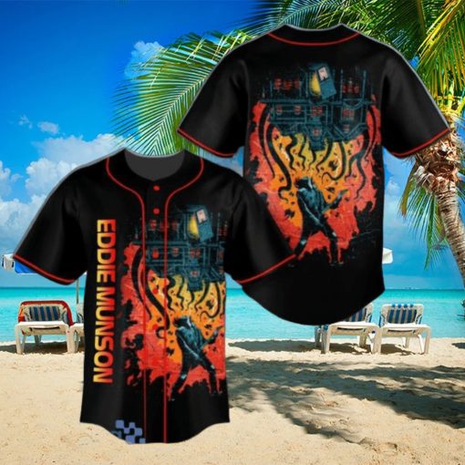 Eddie Munson Stranger Things Jersey Baseball Shirt Style Gift Shirt