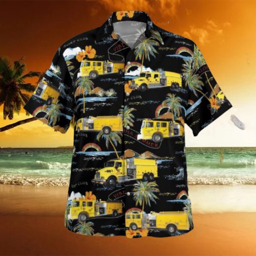 Edinburgh Fire and Rescue Edinburgh Indiana Hawaiian Shirt