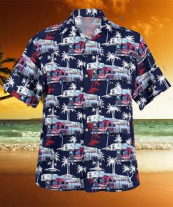 Edmonton Fire Rescue Services Alberta Canada. Hawaiian Shirt