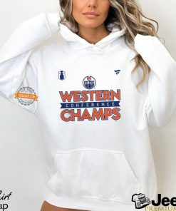 Edmonton Oilers 2024 Western Conference Champions Locker Room T Shirt