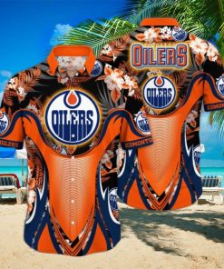 Edmonton Oilers NHL Hawaiian Shirt