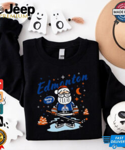 Edmonton Oilers Santa Claus Christmas 2024 shirt