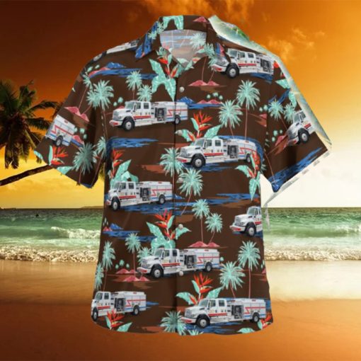 Egg Harbor City New Jersey Lower Bank Volunteer Fire Company Hawaiian Shirt