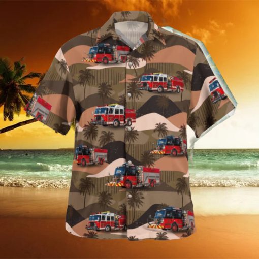 Egg Harbor Township New Jersey Bargaintown Volunteer Fire Company Hawaiian Shirt Handmade Gift Beach