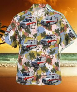 Elberon First Aid Squad Elberon New Jersey Hawaiian Shirt