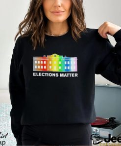 Elections Matter Rainbow Color Shirt