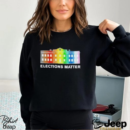 Elections Matter Rainbow Color Shirt