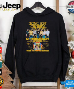 Electric Light Orchestra 55th Anniversary 1970 2025 Thank You For The Memories Signature Shirt