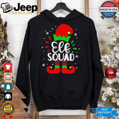 Elf Family Christmas Elf Squad Matching Pajamas Shirt