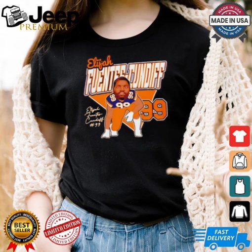 Elijah Fuentes Cundiff 2024 99 Football Player  shirt