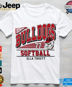 Ella Troutt #77 Georgia Bulldogs softball shirt