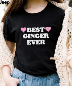 Ellesong Best Ginger Ever Hearts Shirt