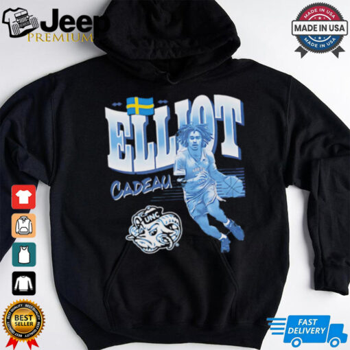 Elliot Cadeau Cartoon Shirt   UNC Signature Edition