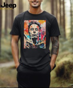 Elon Musk Nobel Peace Prize Garment Dyed T Shirt