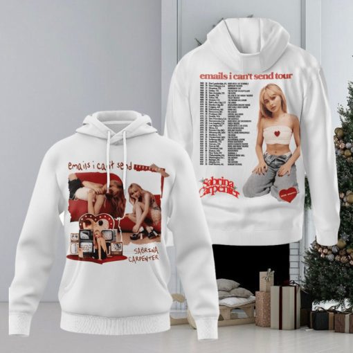 Email I Can’t Send Tour Sabrina Carpenter 3D Unisex Hoodie