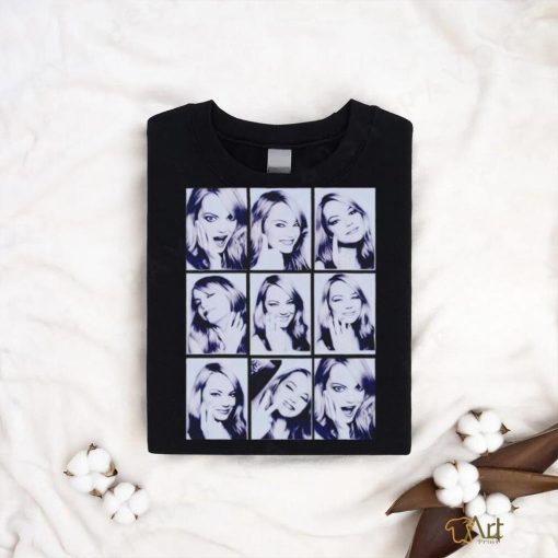 Emma Stone Smiling Album photos shirt