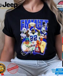 Emmitt Smith Dallas Cowboys signature vintage graphic shirt