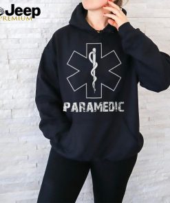 Ems Emt Paramedic Thin Line Emt Ems Patriotic T Shirt