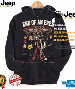 End Of An Erea Aerosmith Signatures shirt