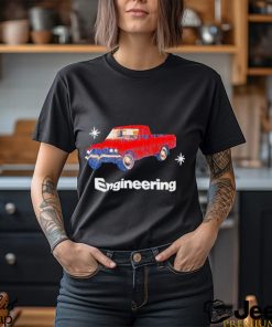 Engineering red car shirt