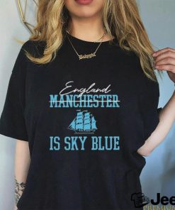 England Manchester is Sky Blue Shirt