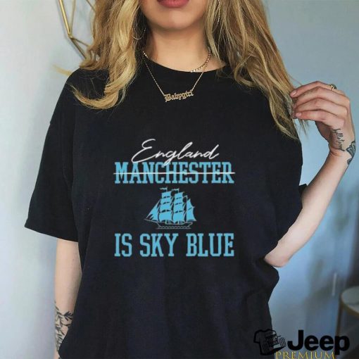 England Manchester is Sky Blue Shirt