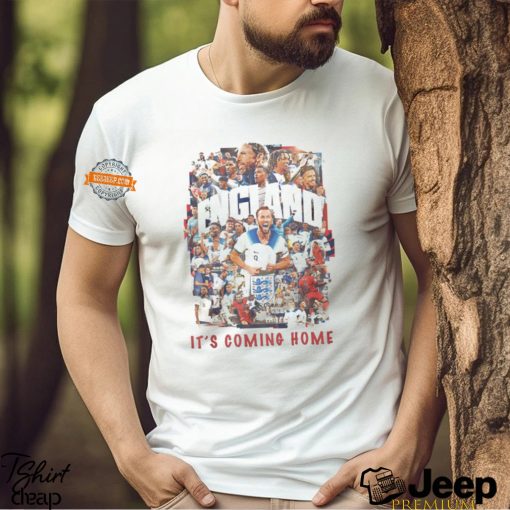 England Natural Football Team It’s Coming Home T Shirt