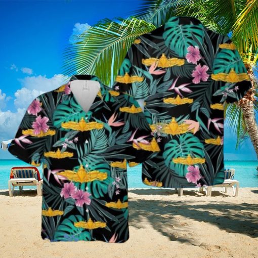 Enlisted surface warfare specialist Hawaiian Shirt Summer Vacation Button Shirt