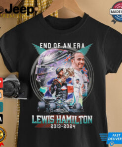 Ens of an era lewis hamilton 2013 2024 shirt