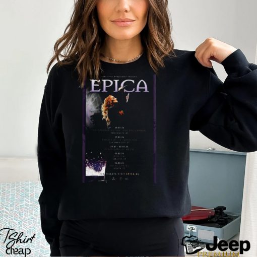 Epica Tour 2024 Poster Shirt