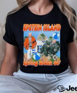 Epsteins Island Spring Break 06′ Caricature shirt