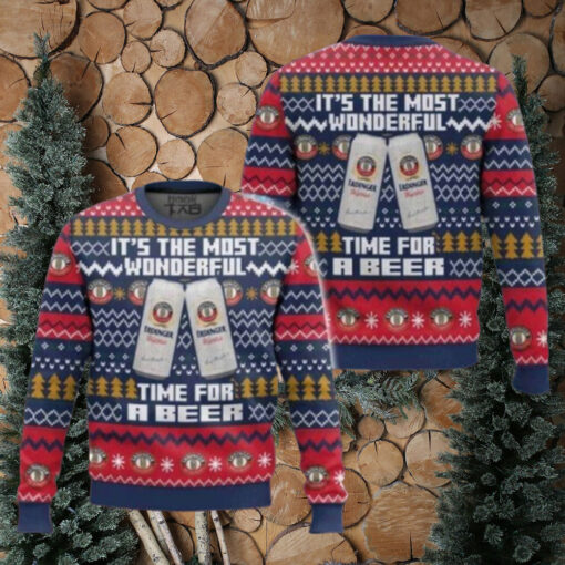 Erdinger It’s The Most Wonderful Time For A Beer Ugly Christmas Sweater