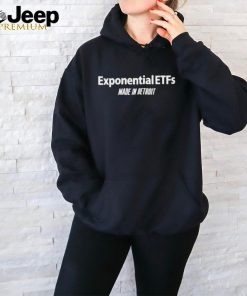 Eric Balchunas Wearing Exponentialetfs Made In Detroit T Shirt