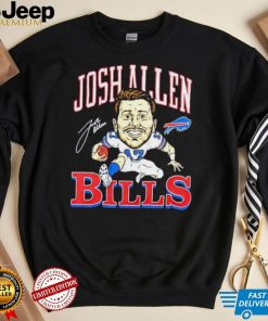 Eric Wood Wearing Bills Josh Allen Signature shirt