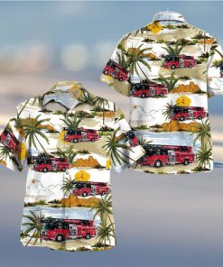 Espanola, New Mexico, Espanola Fire Department Hawaiian Shirt Vintage Gift