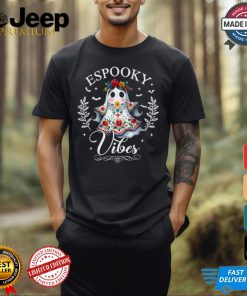 Espooky vibes maestra halloween spanish mexican teacher shirt