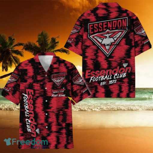 Essendon Bombers AFL Hawaiian Shirt Trending Design Custom Name