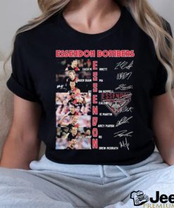 Essendon Bombers Team Players Signatures Shirt