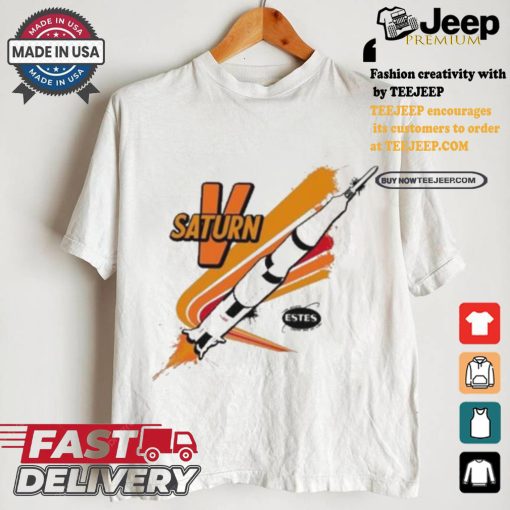 Estes Rockets Saturn V T shirt