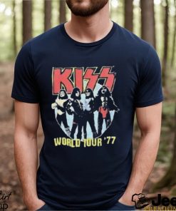 Kiss World Tour 77 Vintage Shirt