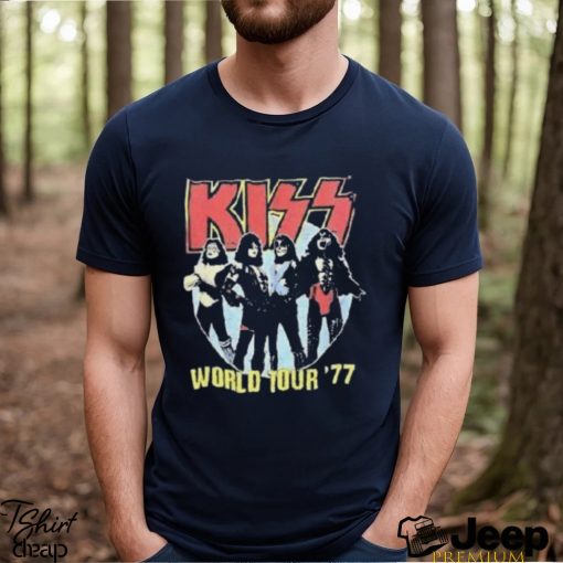 Kiss World Tour 77 Vintage Shirt