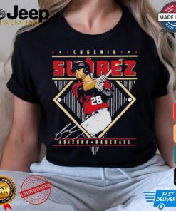 Eugenio Suarez Arizona Diamondbacks signature diamond baseball shirt