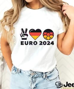 Euro 2024 Germany Peace Love Soccer Euro Football shirt