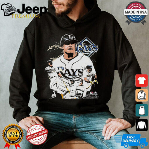 Evan LongoriaTampa Bay Rays MLB baseball poster graphic shirt