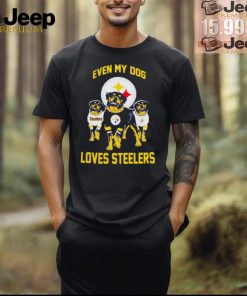 Even my dog loves Pittsburgh Steelers shirt